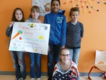 Participation au concours d'affiche sur la lutte du gaspillage alimentaire